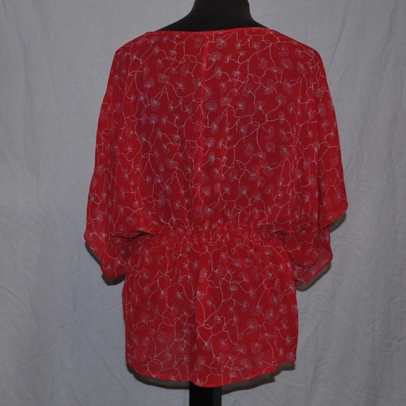 Mossimo Blouse Women's Red XL - Picture 5 of 5